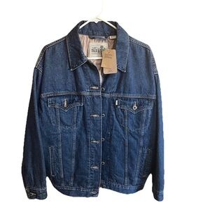 Levi's SilverTab Baggy Trucker Jacket NWT Blue (#2) Men/Women M Streetwear